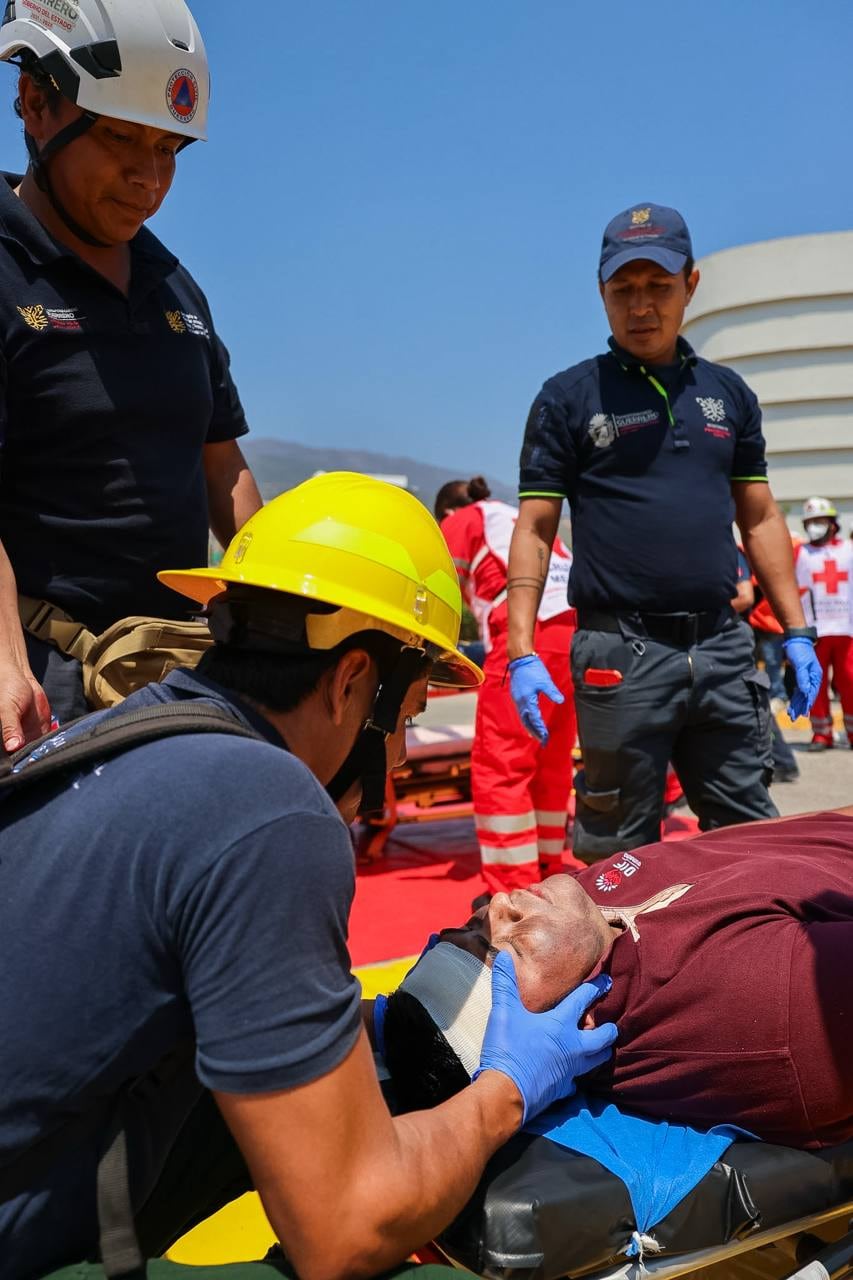 Evelyn Salgado fortalece cultura de prevención con Simulacro Nacional 2026.