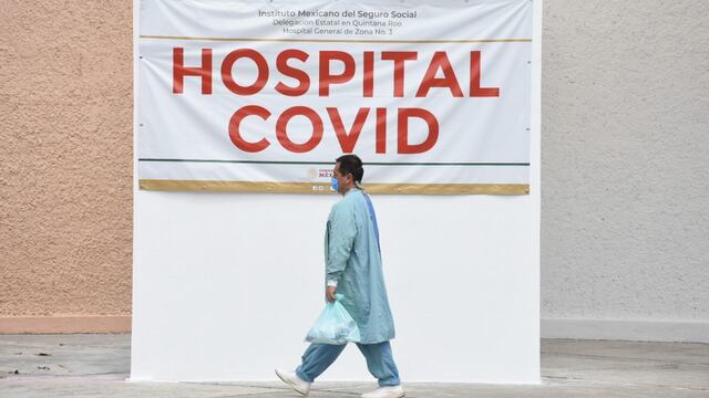 Hospital Covid del IMSS en México