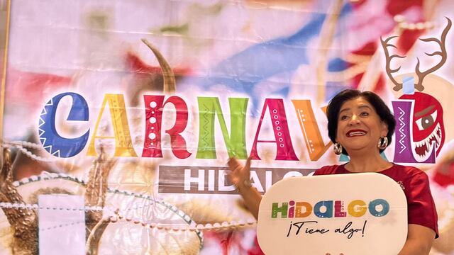 Elizabeth Quintanar Gómez presentó el Carnaval Hidalgo 2024