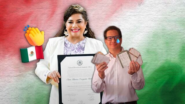 Salomón Chertorivski y Clara Brugada