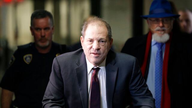 Harvey Weinstein, exproductor de cine en Hollywood.