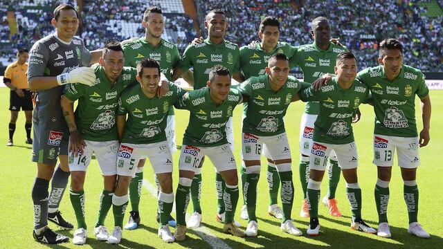 León antes de jugar ante Atlas.