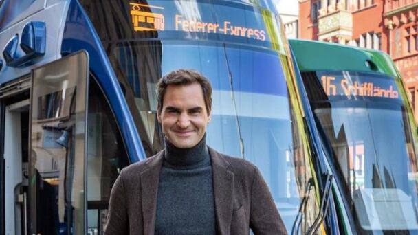 Roger Federer: Inauguran el Fedexpress, un tranvía en honor a ‘Su Majestad’