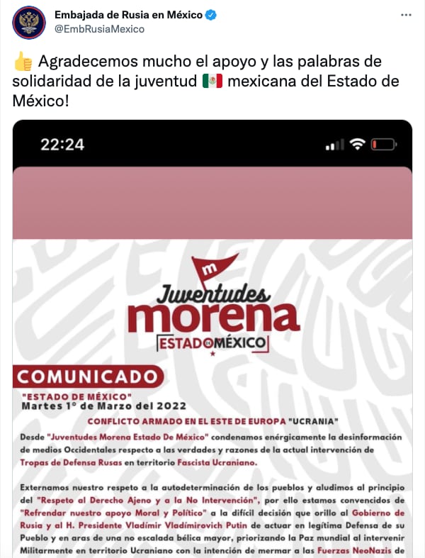 Embajada de Rusia en México