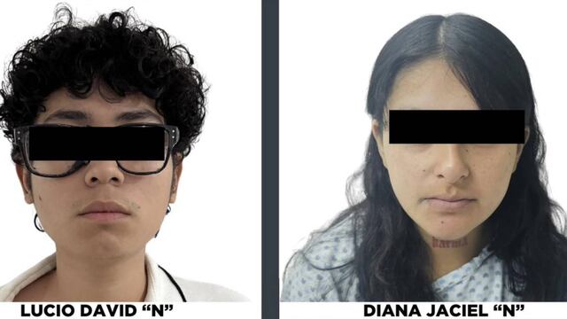 Lucio David y Diana Jaciel