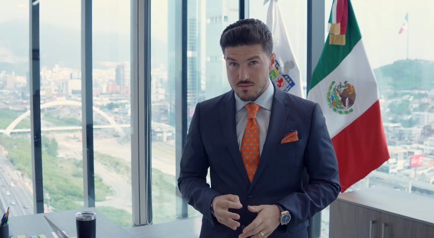 Samuel García, gobernador de Nuevo León