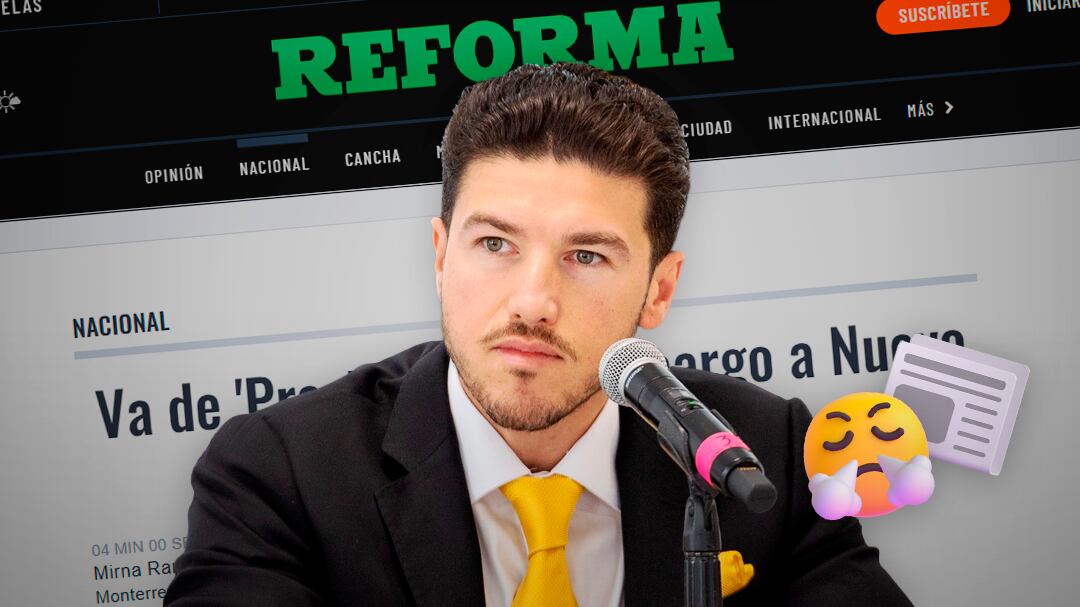 Samuel García exige a Reforma demostrar uso de recursos públicos para pauta y aclara que dona su sueldo