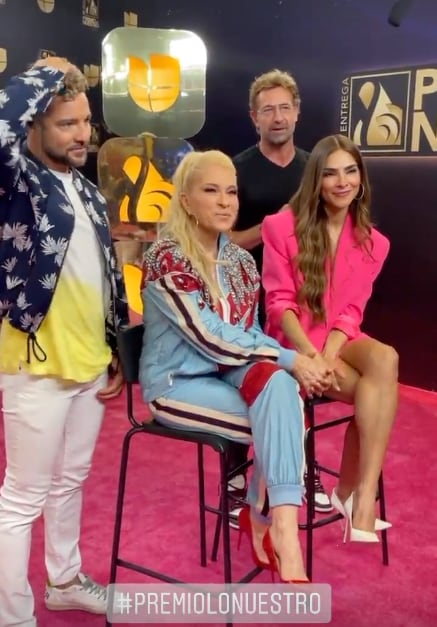David Bisbal, Yuri, Alejandra Espinoza y Gabriel Soto