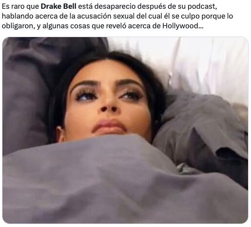 Los memes Drake Bell sobre su desaparición y posterior localización, inundan las redes