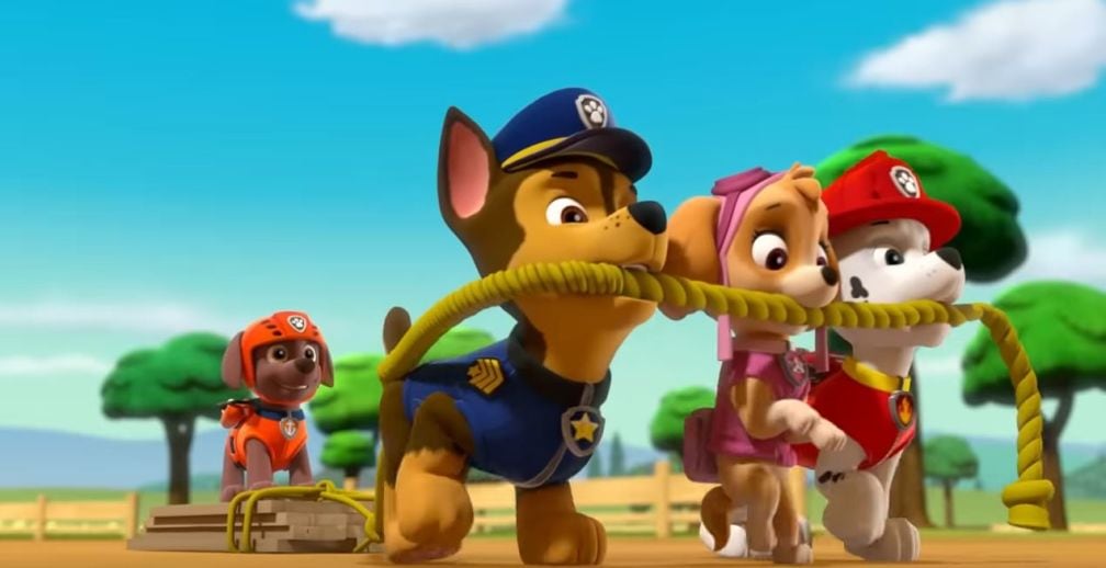 La boda de Paw Patrol