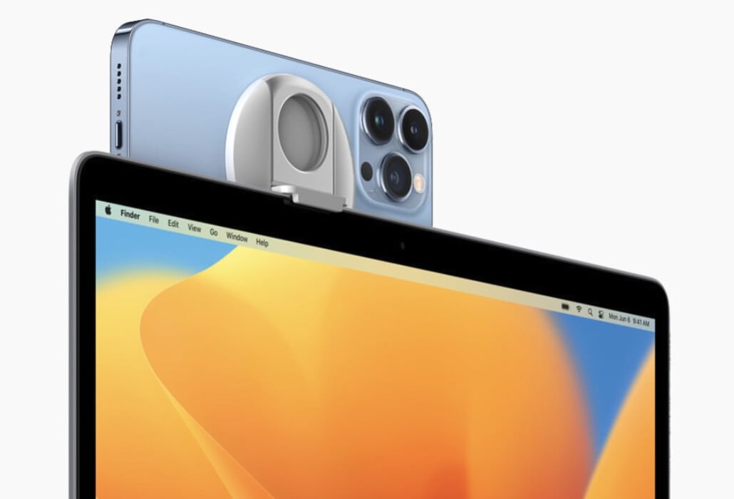 Apple dejará usar el iPhone como cámara web en la MacBook