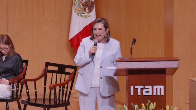 Xóchitl Gálvez en el ITAM
