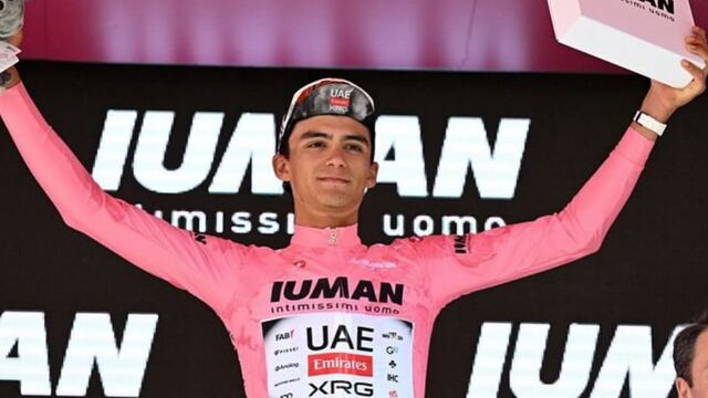 Isaac del Toro en el Giro de Italia. Foto: Facebook/Specialized Bicycles