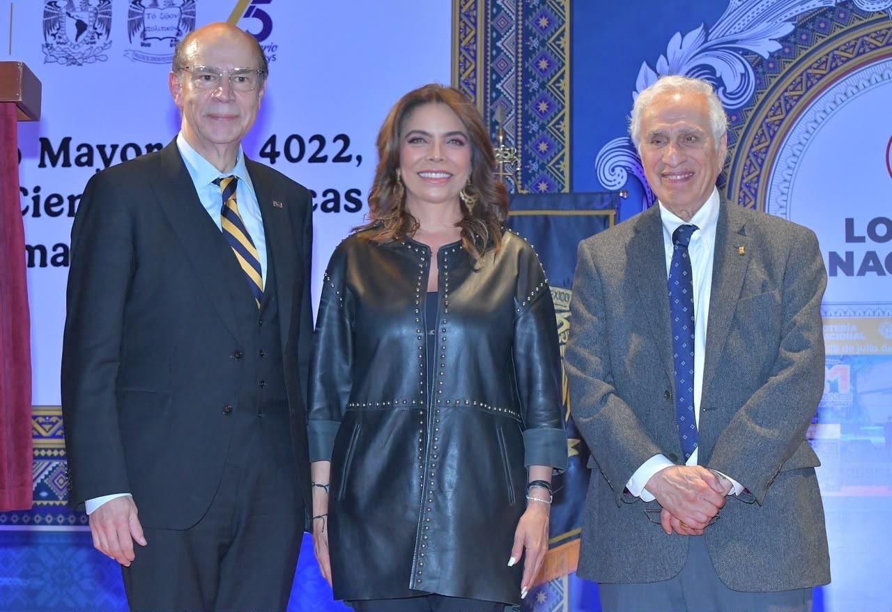 FCPyS de la UNAM celebra 75 años con billete de Lotería y sorteo de 21 millones de pesos.