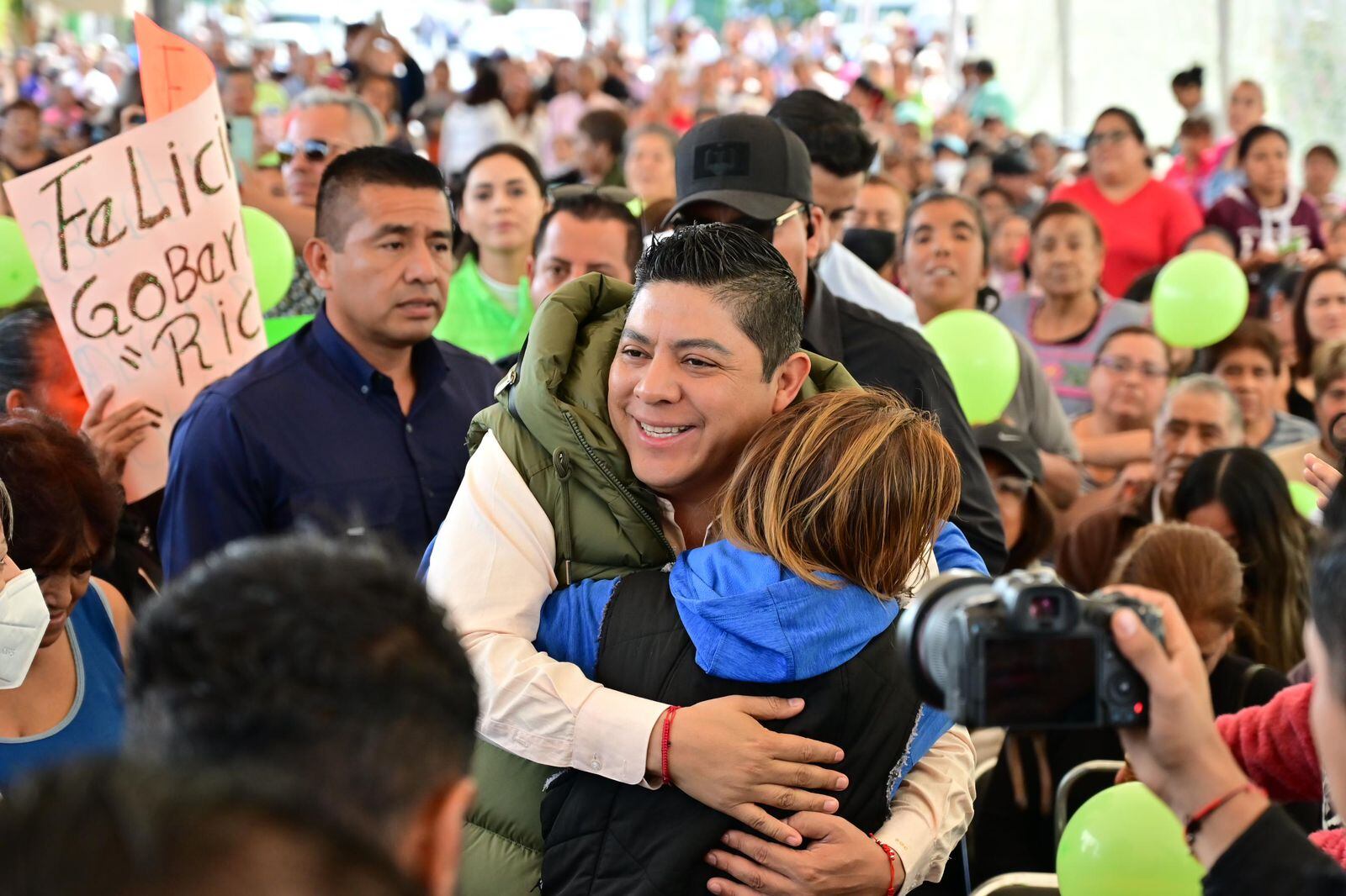 Ricardo Gallardo entrega rehabilitación de avenida Kukulkán
