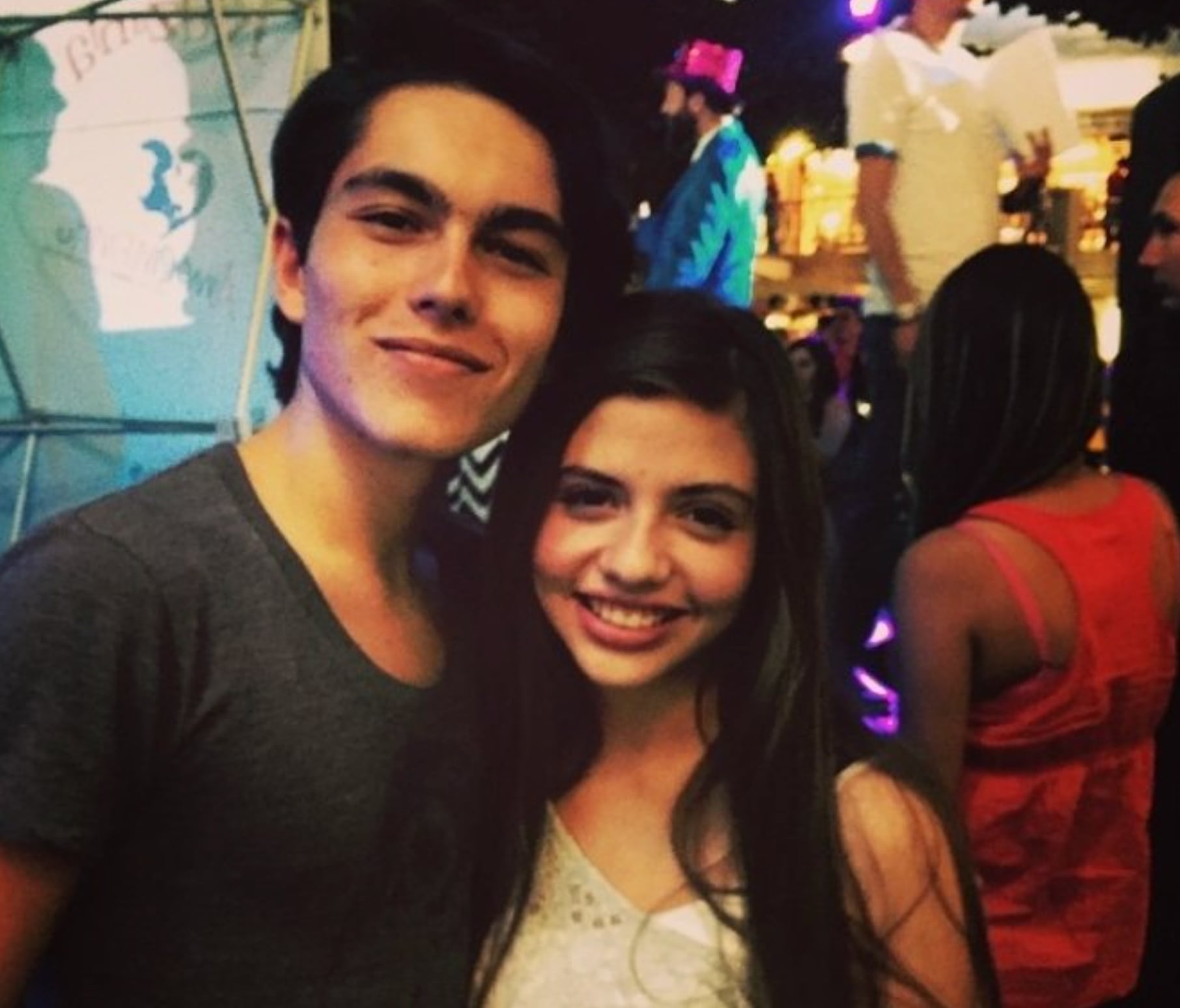 Sergio Mayer Mori y Daniela Parra