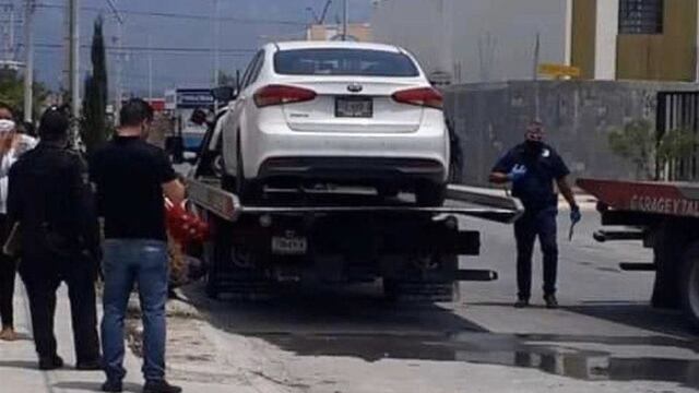 Vehículo de los voluntarios.