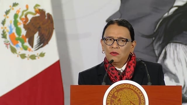 Rosa Icela Rodríguez, titular de Segob.