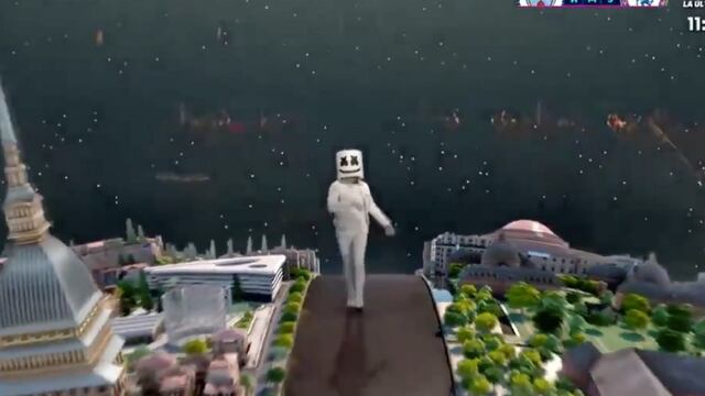 Show de la final de la Champions League 2021.