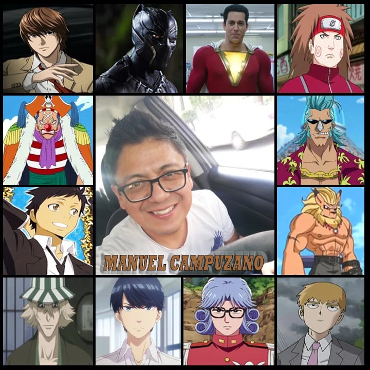 Manuel Campuzano es un actor de doblaje de la película Power Rangers:Ayer, hoy y siempre