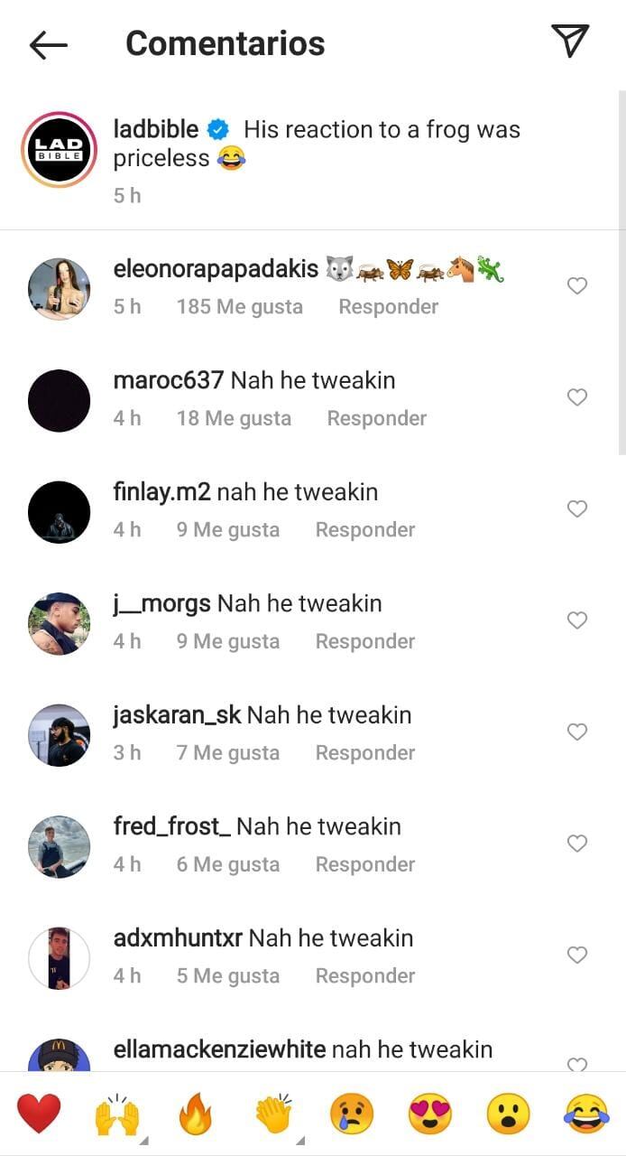 Comentarios de Instagram
