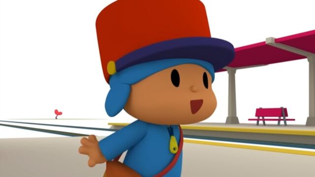 Las ruedas de Pocoyó, canción infantil