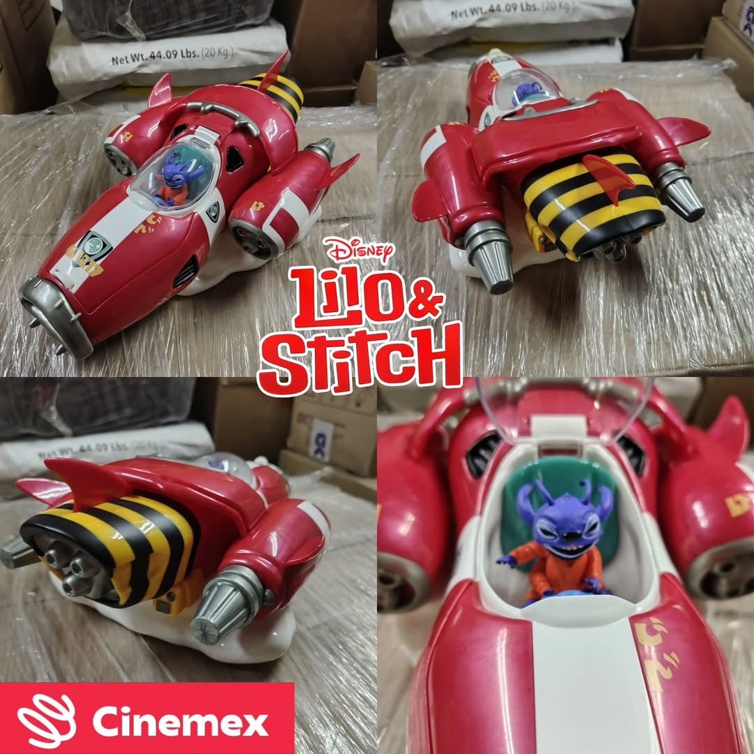 Palomera de Stitch en Cinemex