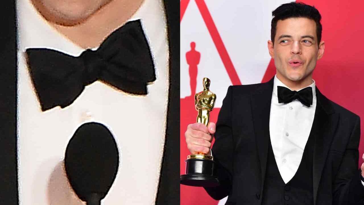 Y el Oscar es para... el moño chueco de Rami Malek