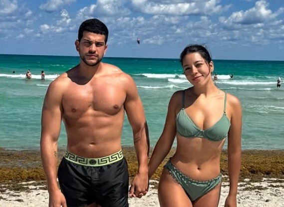 Bernardo Flores y su esposa Sury Sadai
