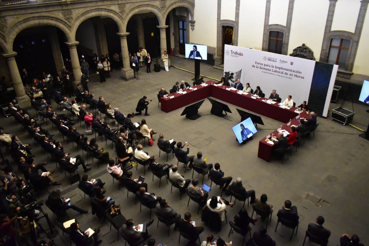 Fechas y sedes de los foros para la jornada laboral de 40 horas en México