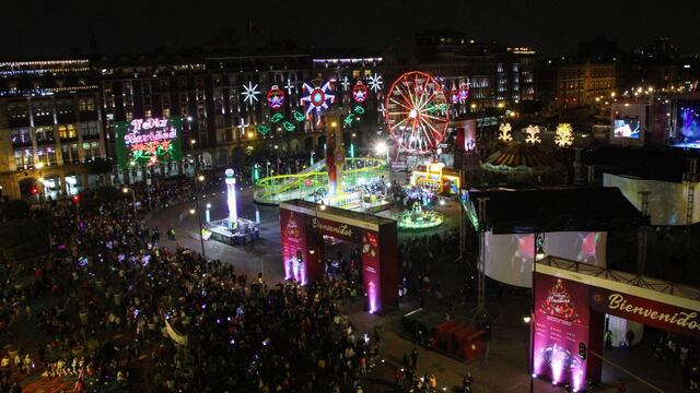 Verbena Navideña en el Zócalo