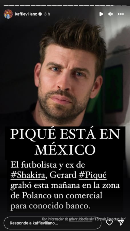 Gerard Piqué vino a Polanco en la CDMX para grabar un comercial