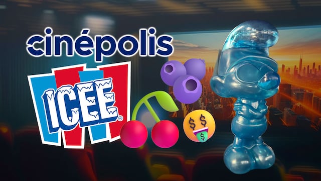 Vaso coleccionable de Pitufos en Cinépolis se venderá con ICEE