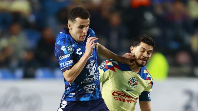 Oussama Idrissi, en un Pachuca vs América.