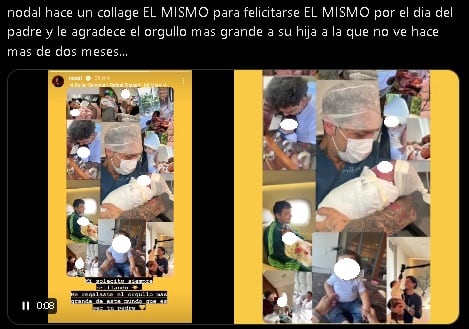 Acusan a Christian Nodal de ser un padre ausente.