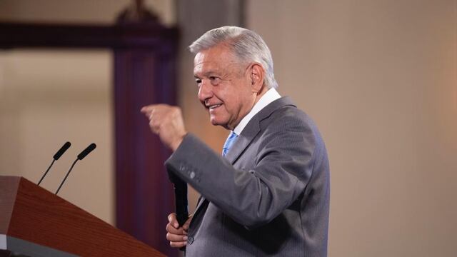 AMLO en la conferencia mañanera del 30 de agosto de 2022