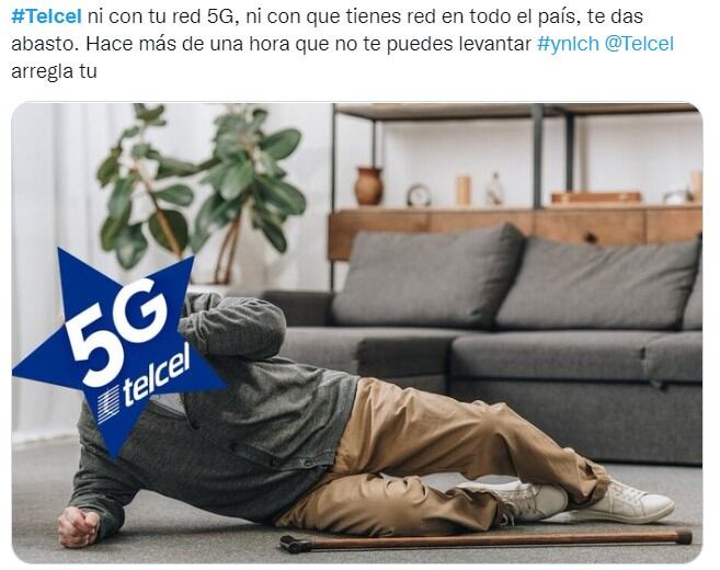 Memes por caída de Telcel