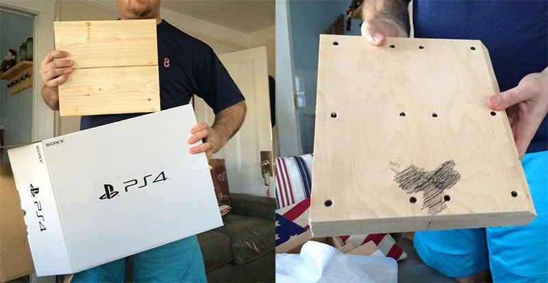 PS4 pedazo de madera
