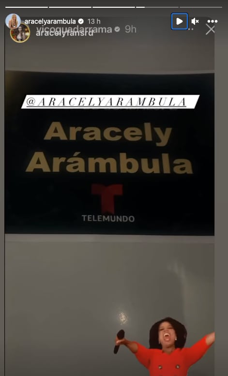 Aracely Arámbula comparte su regreso a Telemundo