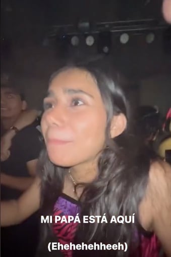VIDEO: Descubre que su papá está en la peda y brinca en preocupada para TikTok