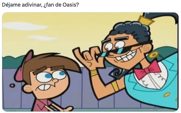 Los memes de Oasis se enfocan en la edad