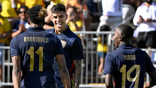 Selección de Ecuador en la Copa América 2024.