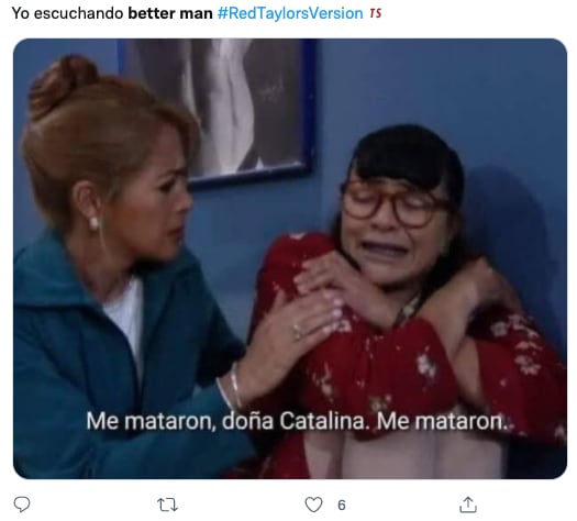 Memes de Taylor Swift por su álbum 'Red (Taylor's Version)'