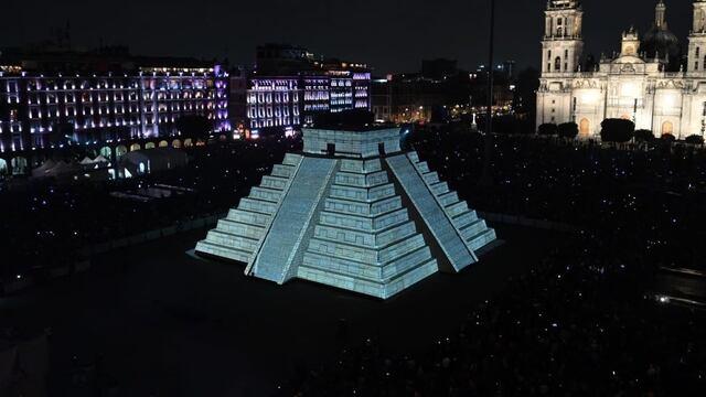 Exposición de Kukulcán en el Zócalo CDMX: Horario, fecha y cómo llegar para ver el show de luminaria