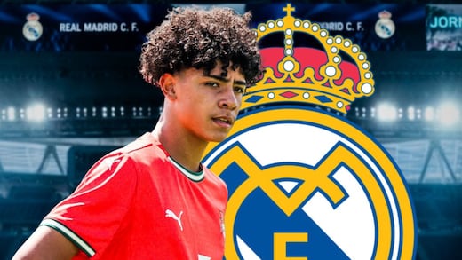 Cristiano Ronaldo Jr. entrena con el Real Madrid