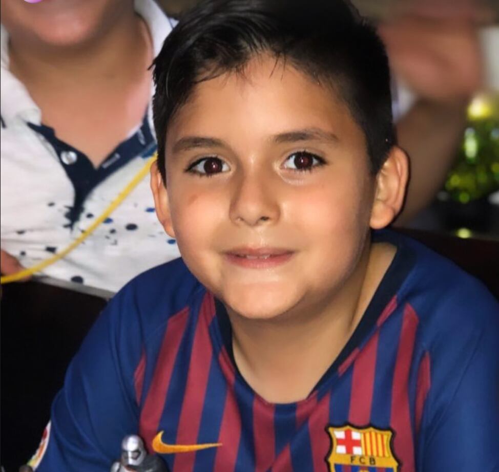 Hijo de Kathia Bolio Pinelo