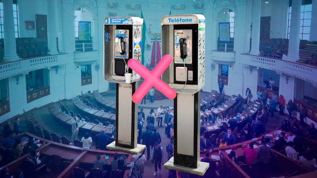 Congreso de la CDMX va por retiro de casetas telefónicas en desuso