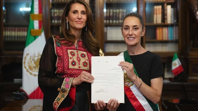 Nadya Rasheed, embajadora de Palestina en México