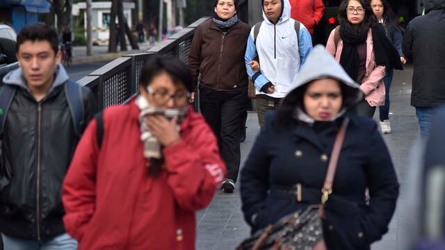 Frío en la Ciudad de México. Alerta amarilla.