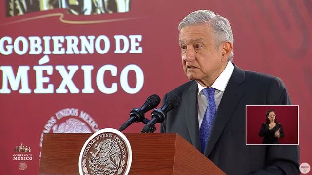AMLO, presidente de México.